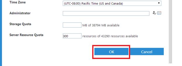 Final Step of Site Collection